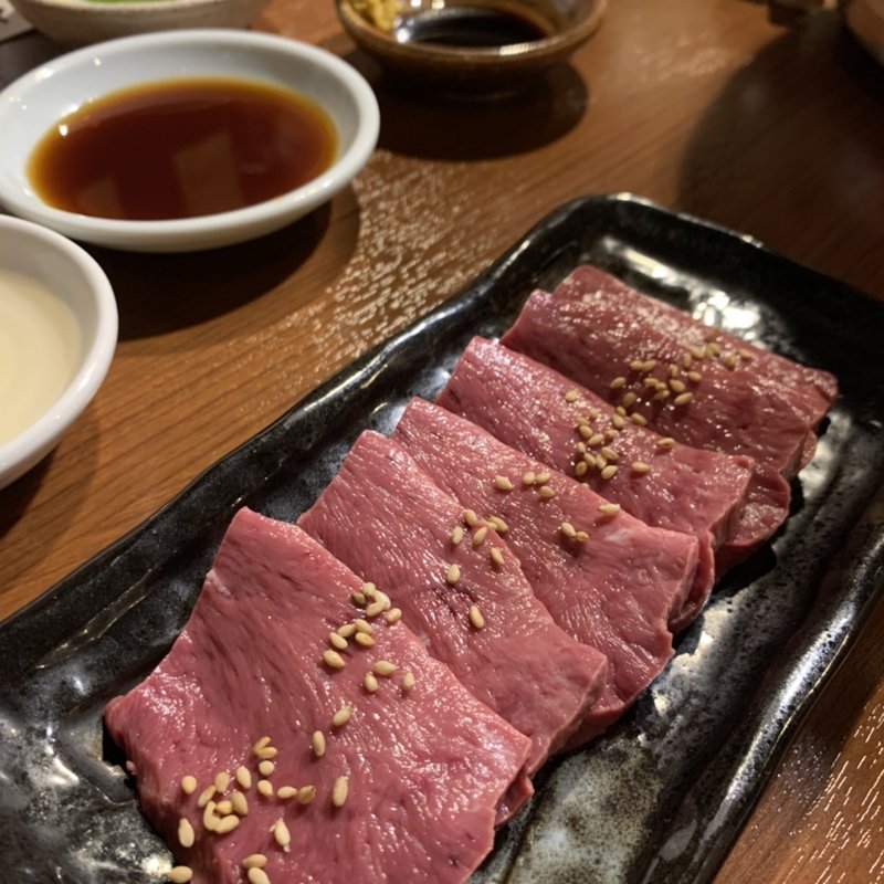 ハツ刺し(ネギタン　ホルモン寺山)