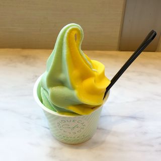 マンゴーミルクソフトクリーム(Gelato Pique Cafe（ジェラートピケカフェ） 金沢フォーラス店)