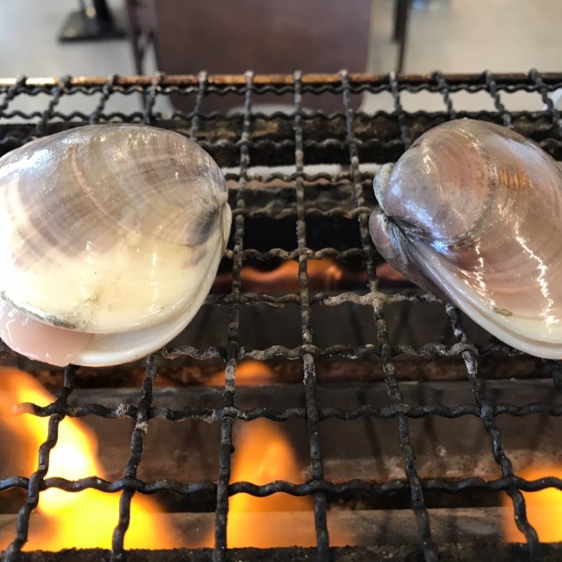 ハマグリ　4ケ(活き活き亭 金田店 )