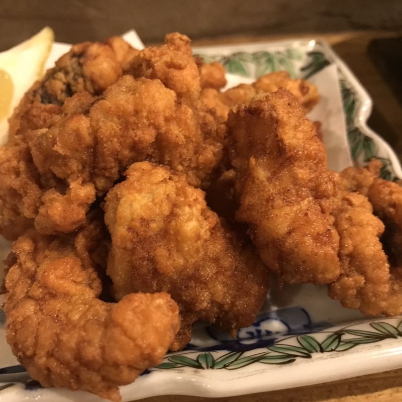 タコの唐揚げ(酒蔵ひぼし屋木更津本店)