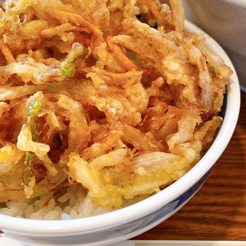 かき揚げミニ丼(せね家 )