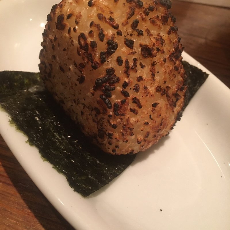 鮎焼きおにぎり(鮎ラーメン 二子玉川店 （あゆらーめん）)