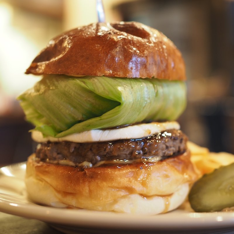 テリヤキクリームチーズバーガー(ザ マンチーズ バーガーワークス （THE MUNCHIES BURGER WORKS）)