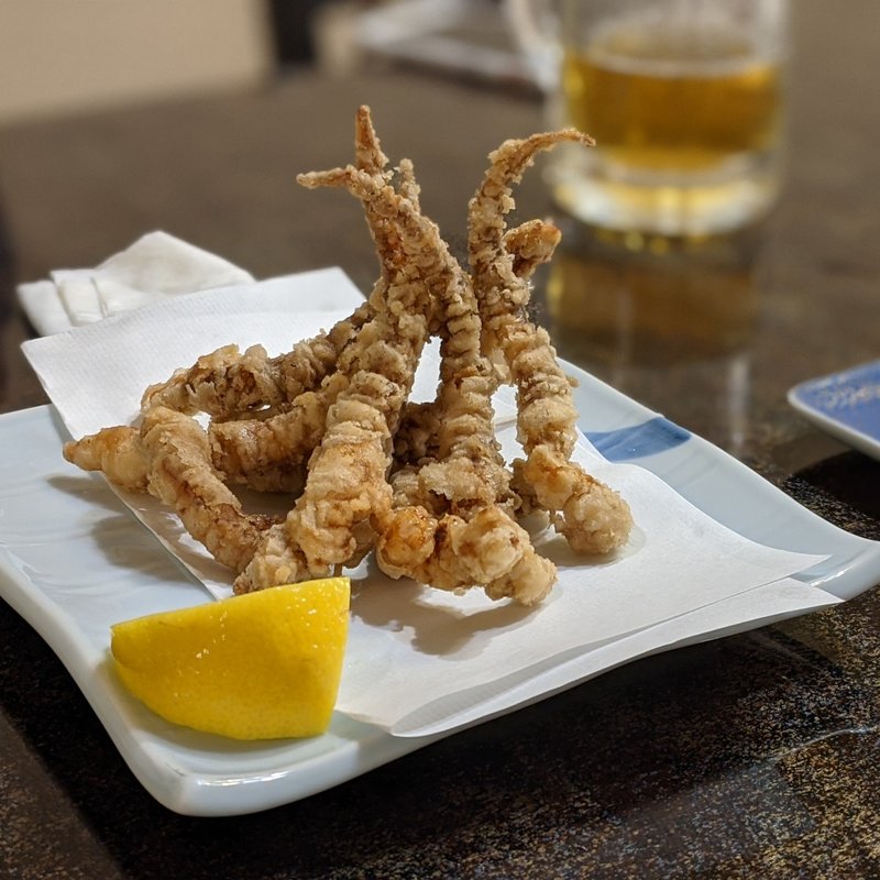 ゲソ唐揚げ(すし処銀八 （ぎんぱち）)