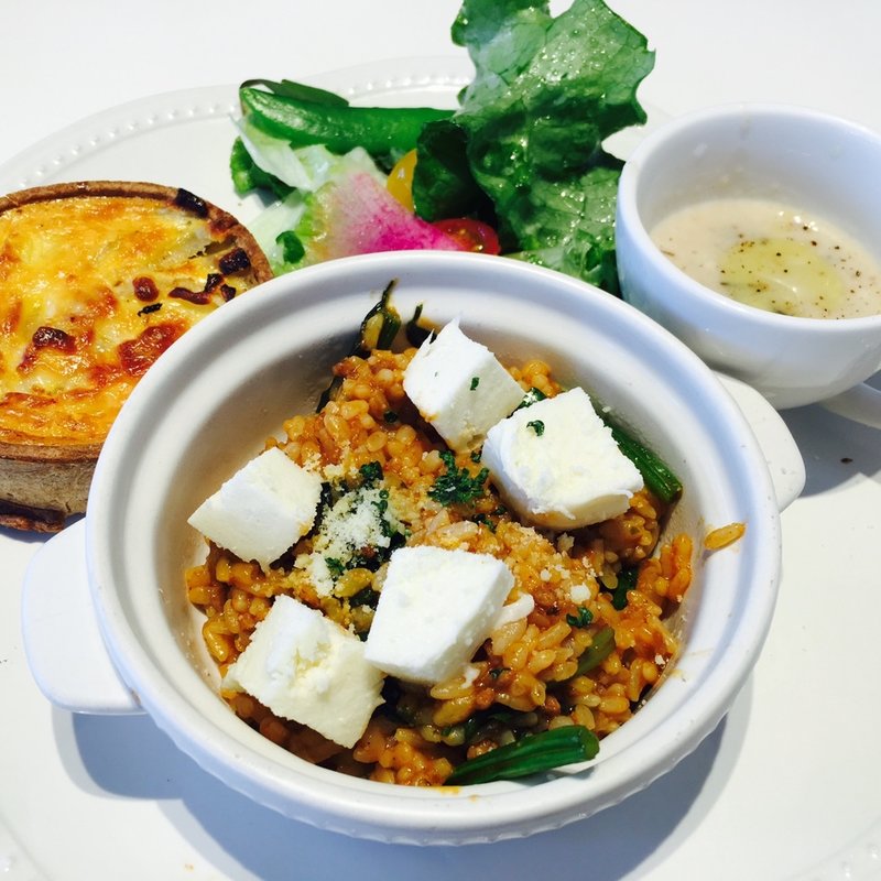 ランチプレート(ラメゾンアンソレイユターブル)