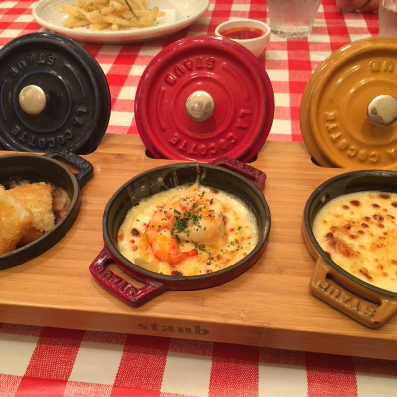 3種のココットグラタン(神楽坂 グラタン食堂 ボン・グゥ （神楽坂 グラタン食堂 Bon Gout）)