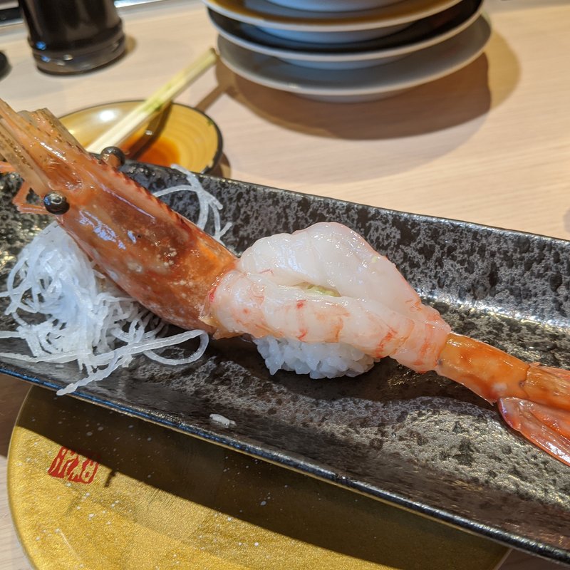 ぼたんえび(沼津 すし之助 沼津本店)