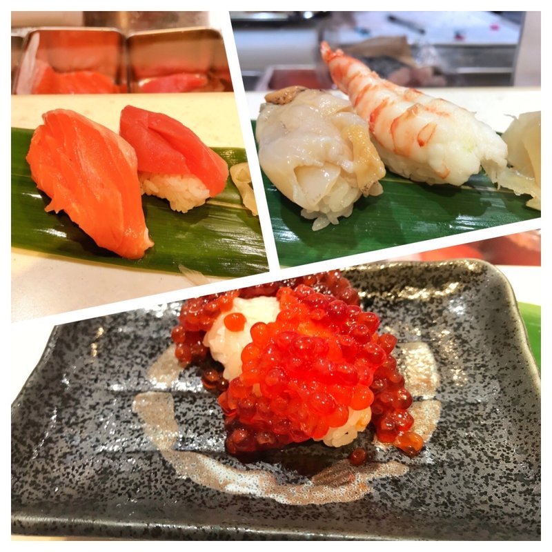 くなしりセット(根室花まる 丸の内オアゾ店)