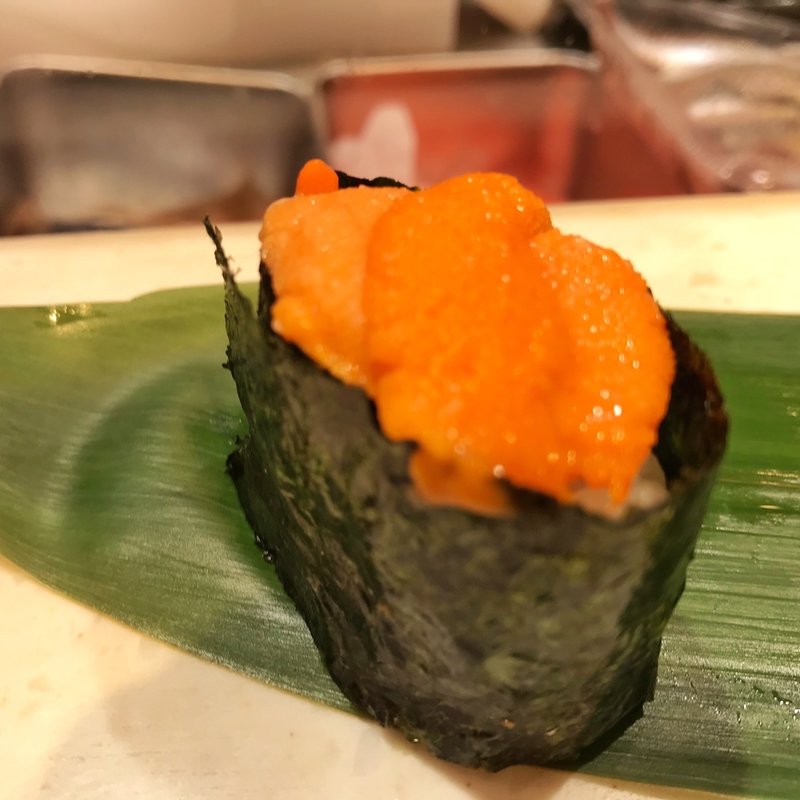 雲丹(根室花まる 丸の内オアゾ店)