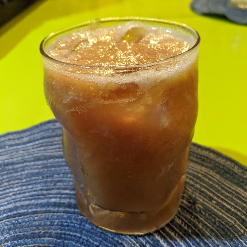 生おろし桃サワー(立呑み とだか)