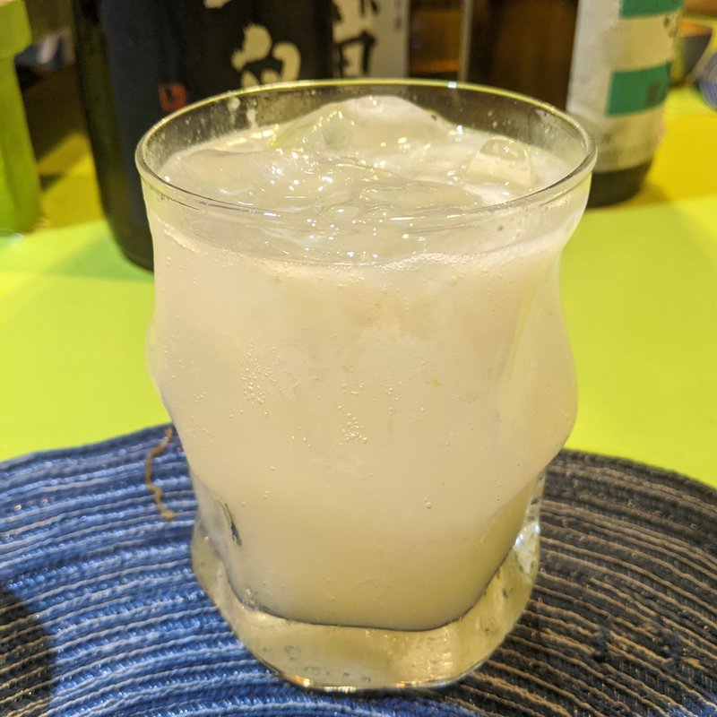 生姜漬けウォッカレモンサワー(立呑み とだか)