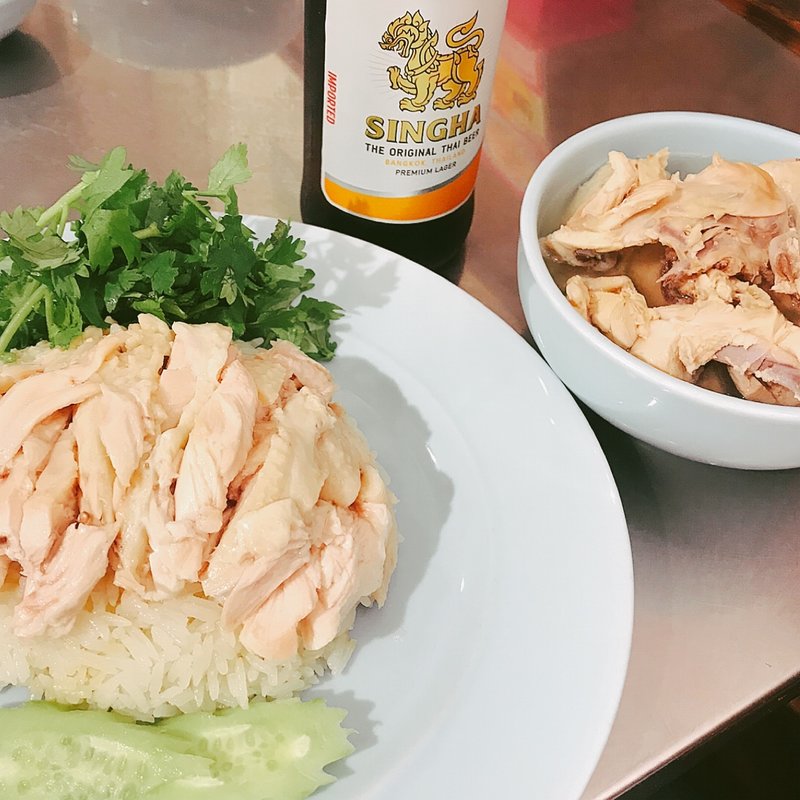 カオマンガイ　骨付きスープ(渋谷カオマンガイ)