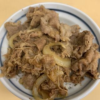 牛丼並(牛丼専門サンボ （さんぼ）)