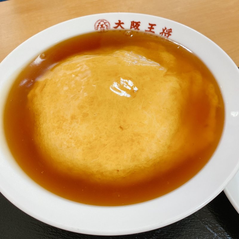 天津飯(大阪王将 神戸ハーバーランド店)