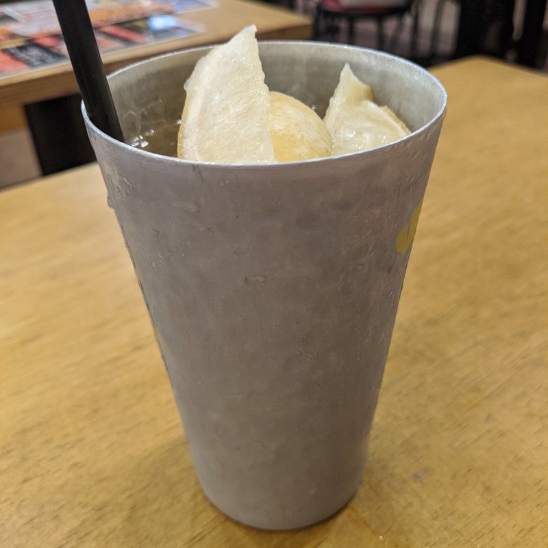 最強レモンサワー(横浜焼きそばセンターまるき 横浜アソビル店)