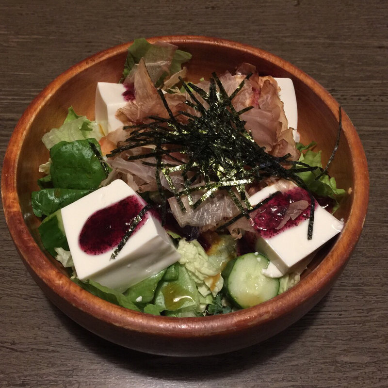 和風サラダ(びっくりドンキー 神戸垂水店)