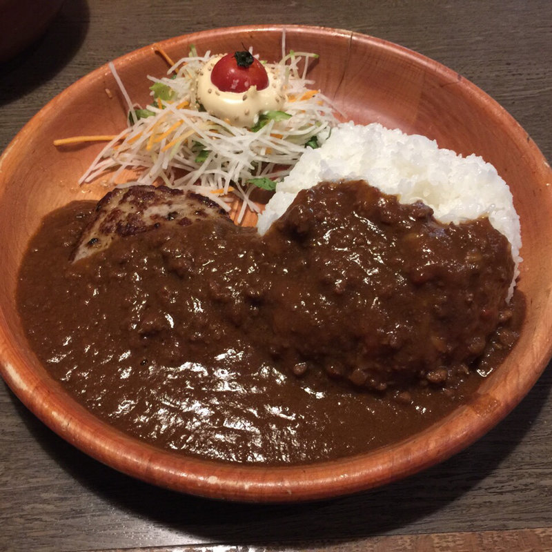 ハンバーグカレーディッシュ(びっくりドンキー 神戸垂水店)