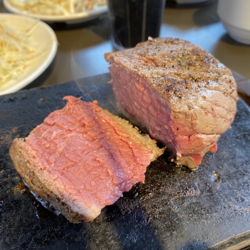 赤身ステーキ200g(やっぱりステーキ　吉祥寺店)