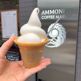 ソフトクリーム(アンモナイトコーヒーマーケット　早稲田店)