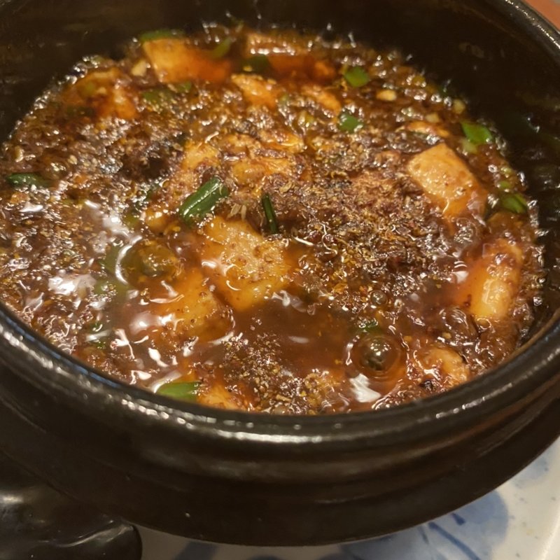 麻婆豆腐(魚の旨い店 池袋店)