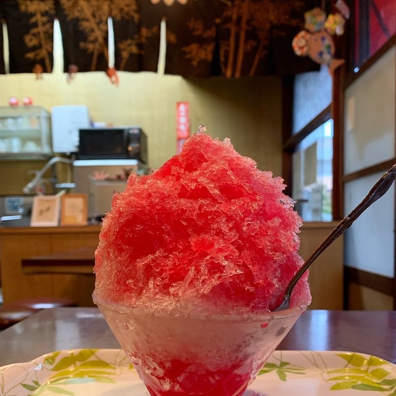 氷いちご(喫茶みよし)