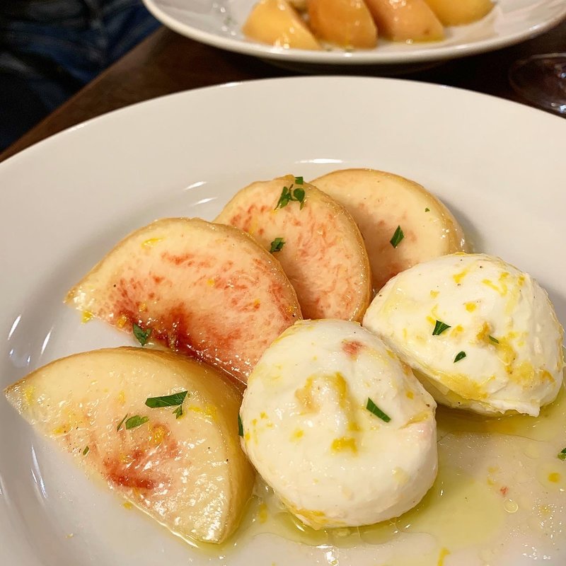 桃モッツアレラ(ドルチェ)