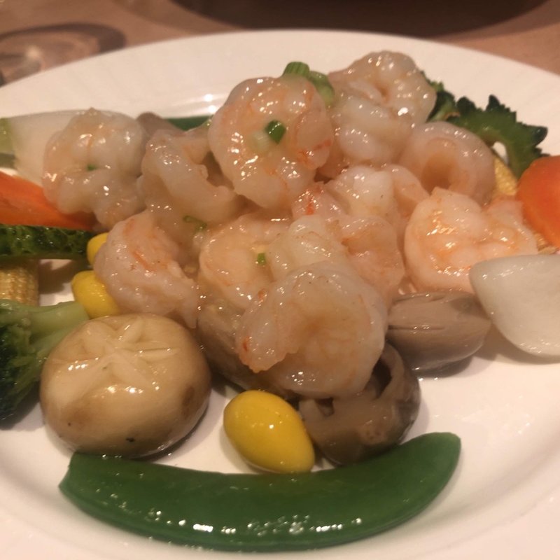 海老と野菜の炒めもの(中国料理 舜天 （シュンテン）)