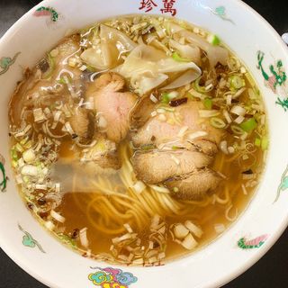 チャーシューワンタン麺(珍萬　虎居 )