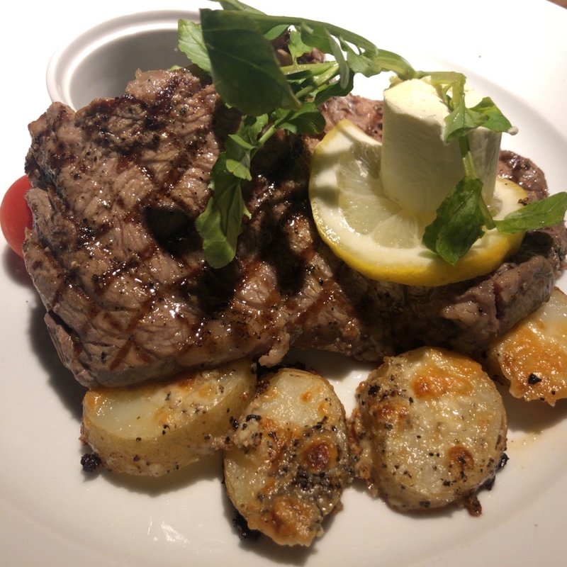 和牛リブロースのビステッカ(カフェ コットンクラブ)