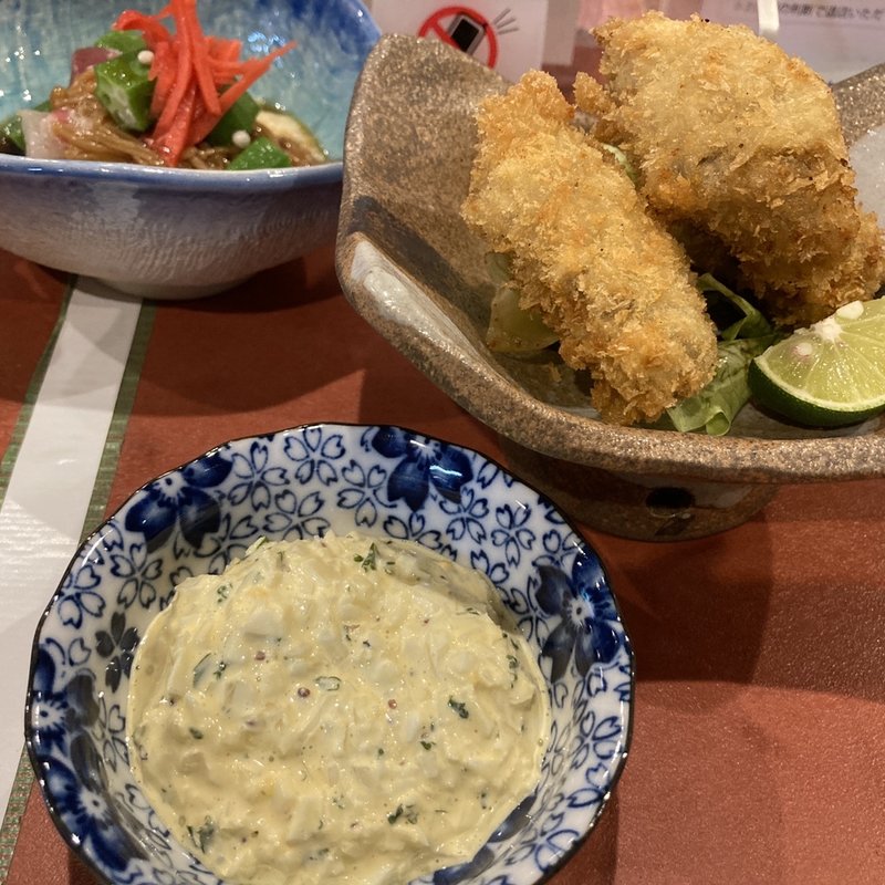 カキフライ(味幸房みなみ（上新庄南口）)