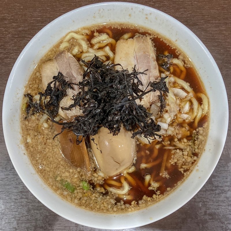 煮玉子らーめん(新潟らーめん こばやし)