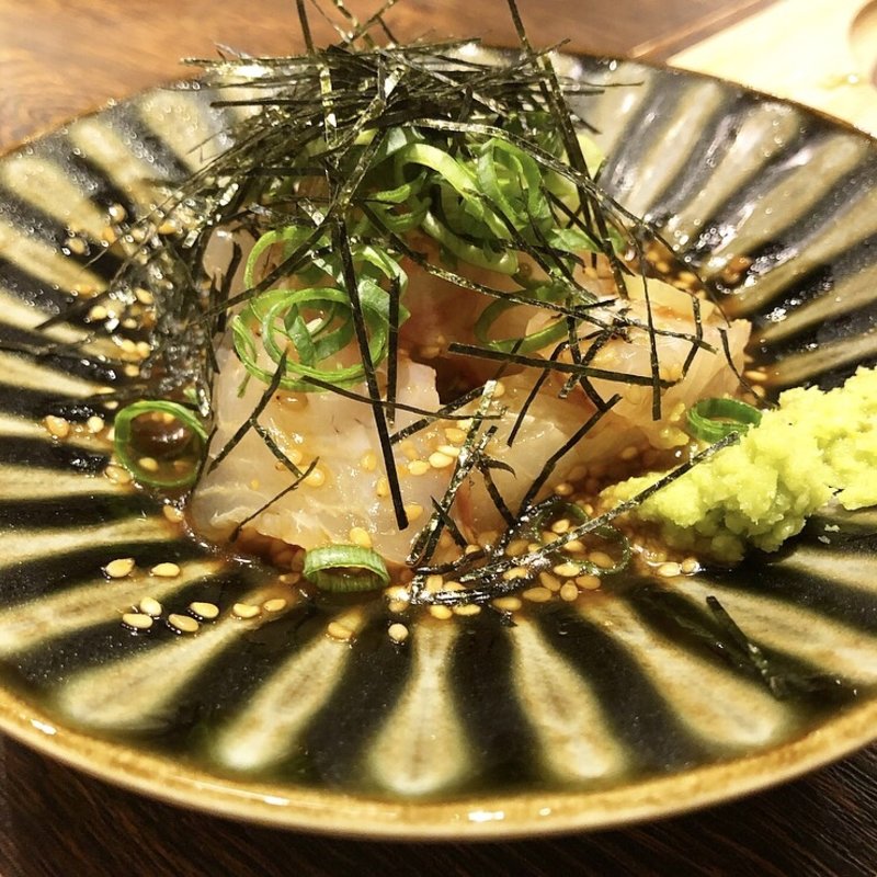 ゴマ味噌真鯛(酒呑気びんご)