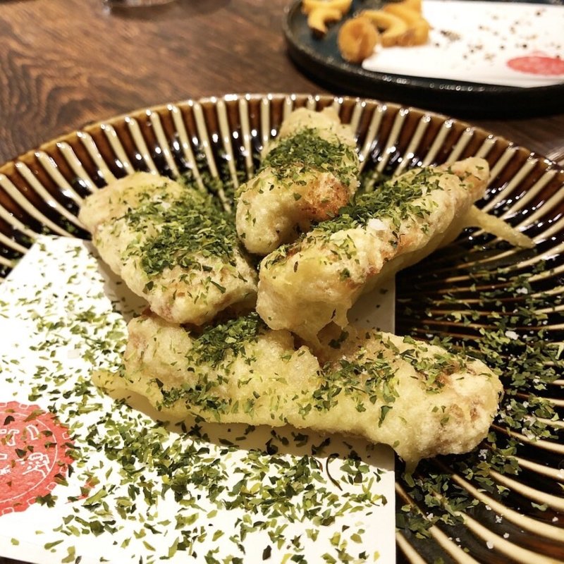 ちくわ磯辺揚げ(酒呑気びんご)