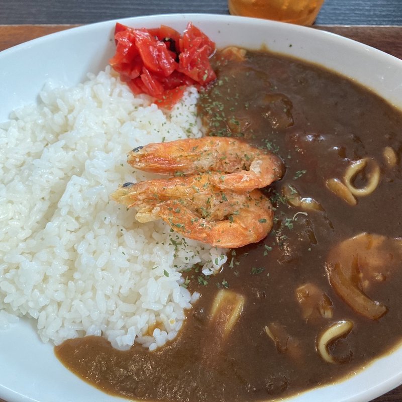 ガーリックシュリンプカレー(SKY GARDEN 300)