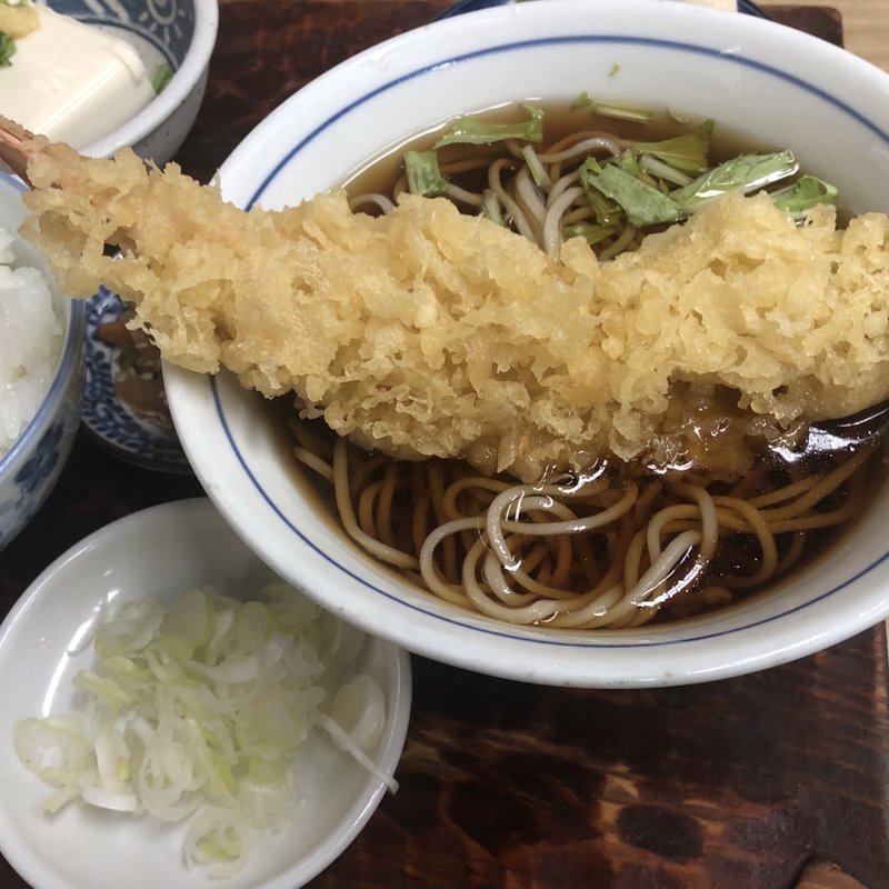 天ぷらそばランチ(砂場総本家 （すなばそうほんけ）)