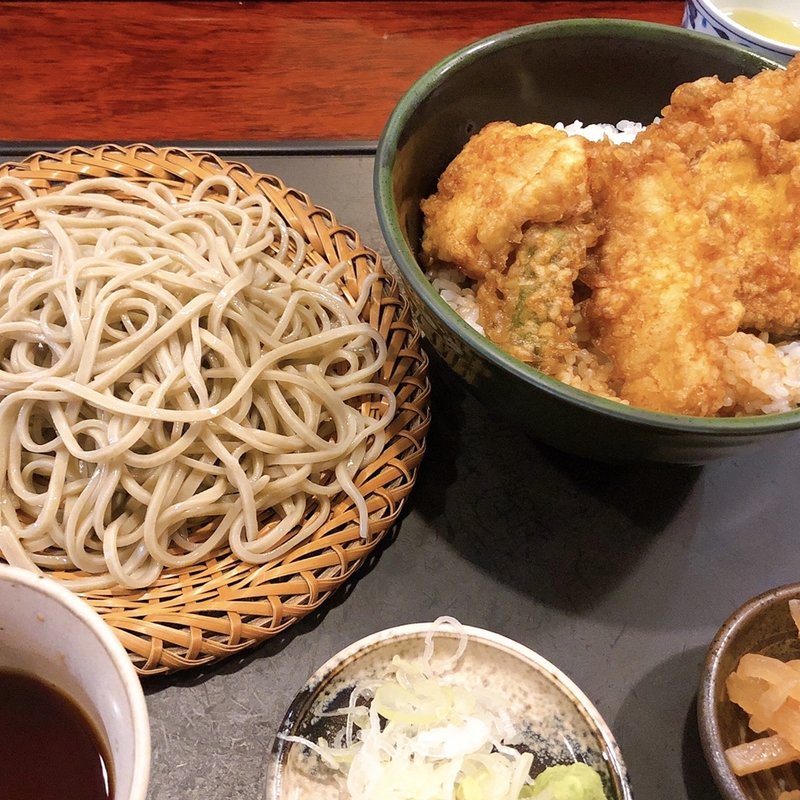 天丼セット(朴仙)