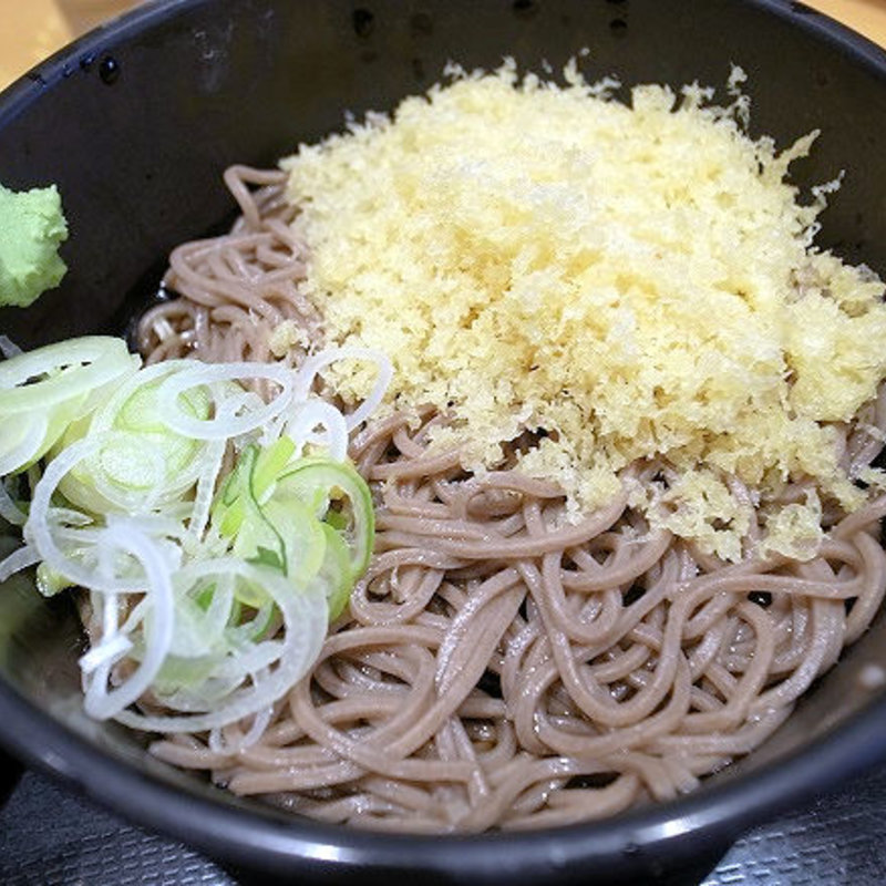 冷やしたぬきそば(よもだそば 日本橋店)