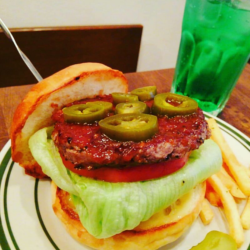 ハラペーニョバーガー(ザ マンチーズ バーガーワークス （THE MUNCHIES BURGER WORKS）)