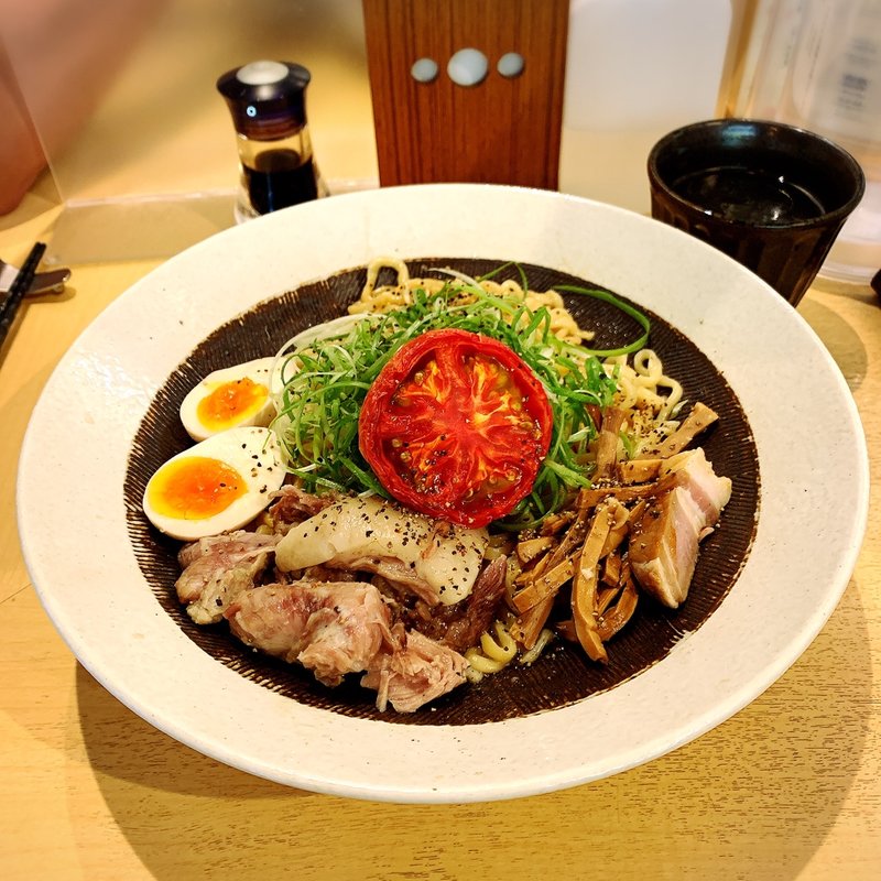 富士幻豚和えそば ※限定(饗 くろ㐂)