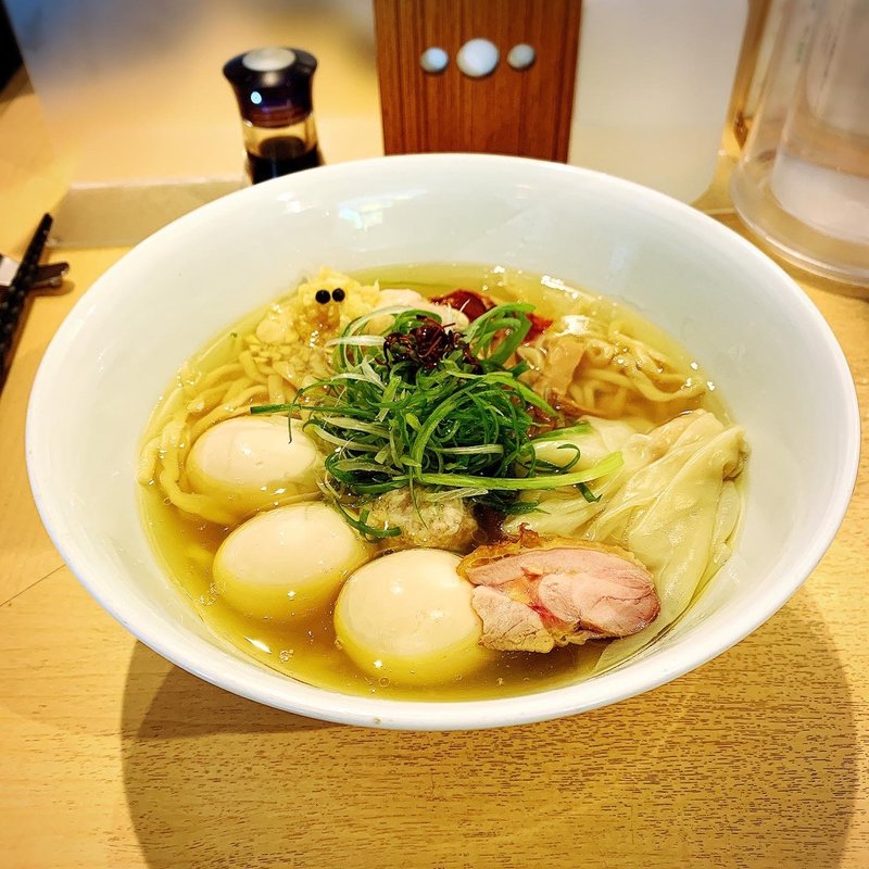 特製塩そば(饗 くろ㐂)