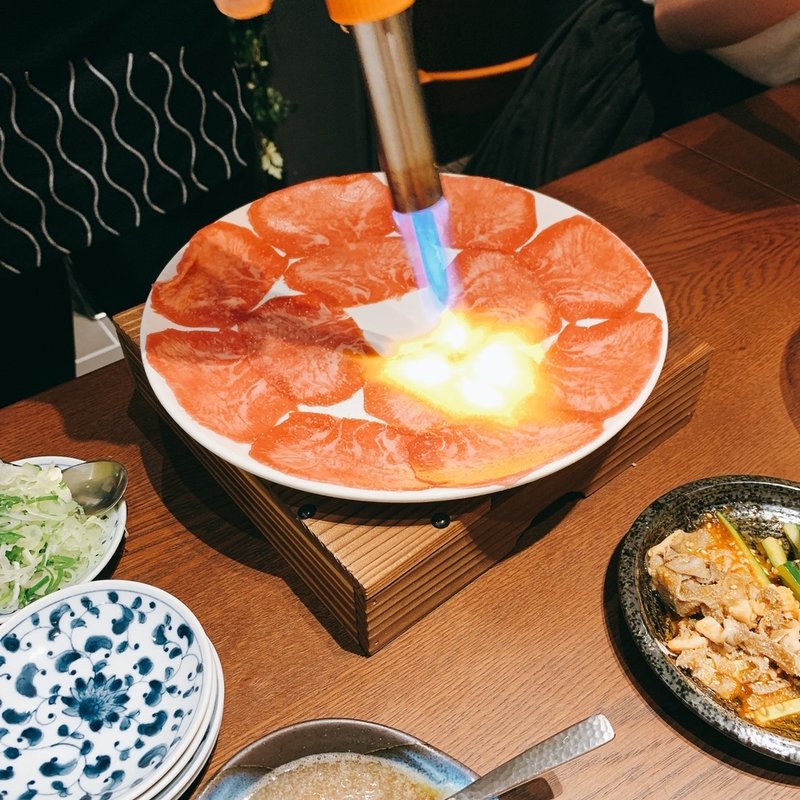 炙りネギタン塩(牛たん酒場 たん之助)