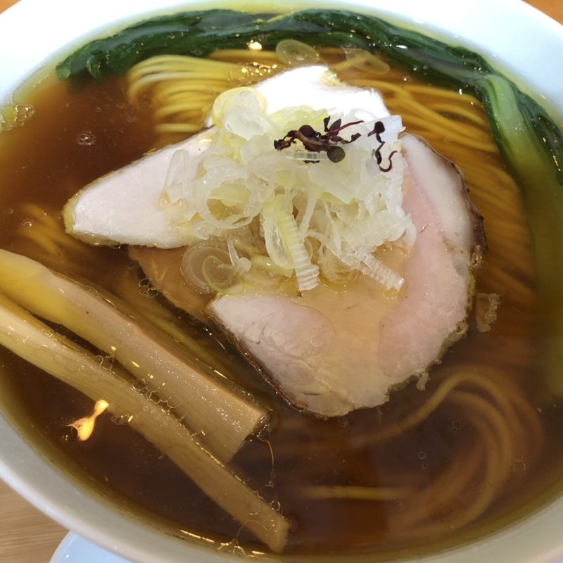 醤油そば弦乃月ブレンド(自家製麺と定食 弦乃月)