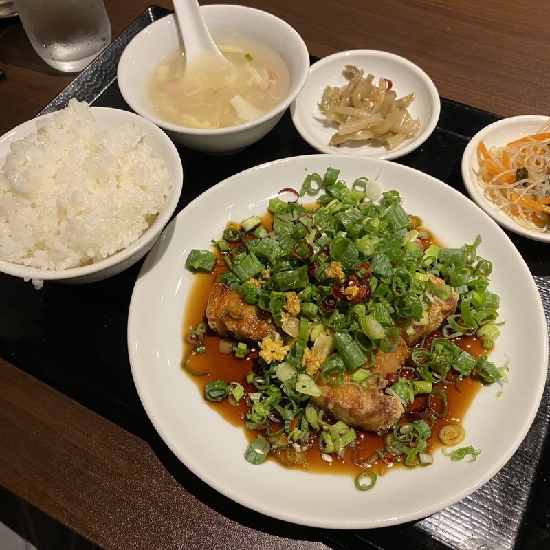 五福特製酢豚定食(中華料理　五福)