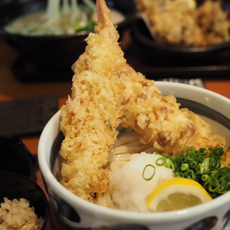 えび天ちくわ天おろしぶっかけ(Aセット)(はんげしょう )