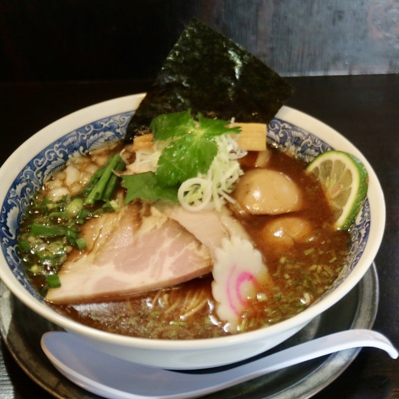 カマスラーメン(麺奏 弥栄 （iyasaka）)