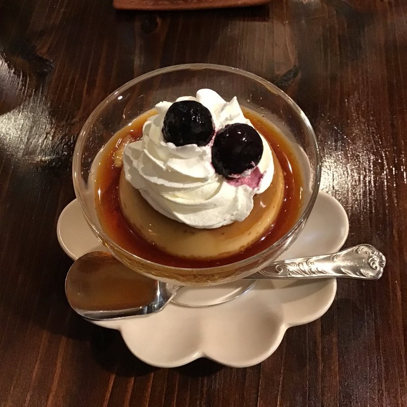 産みたて卵プリン(たたらば珈琲本店)