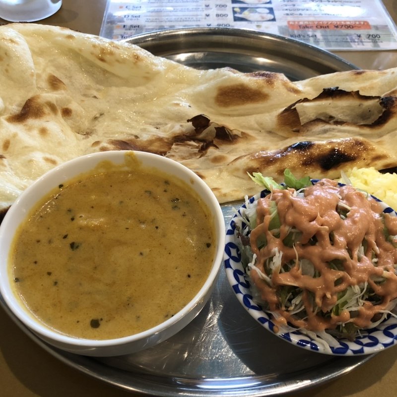 シーフードカレーセット(ニールガガン 一番街店)