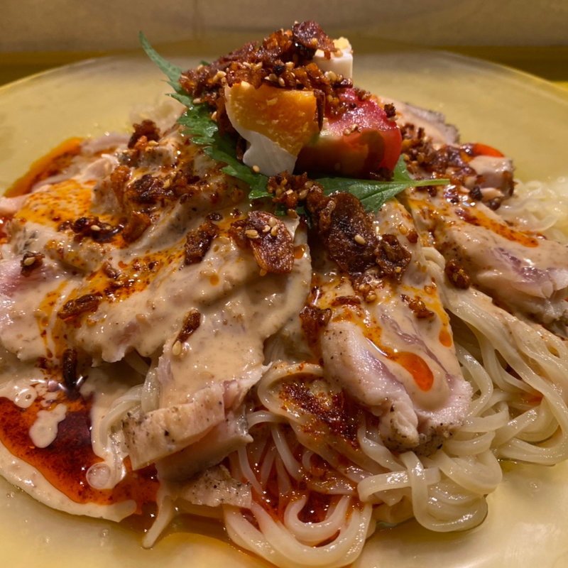 よだれ鶏冷やし麺(My name is りんりん)