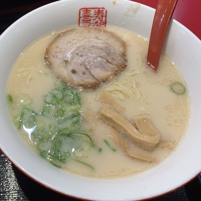 白ラーメン(中華厨房 寿がきや 名古屋エスカ店 )