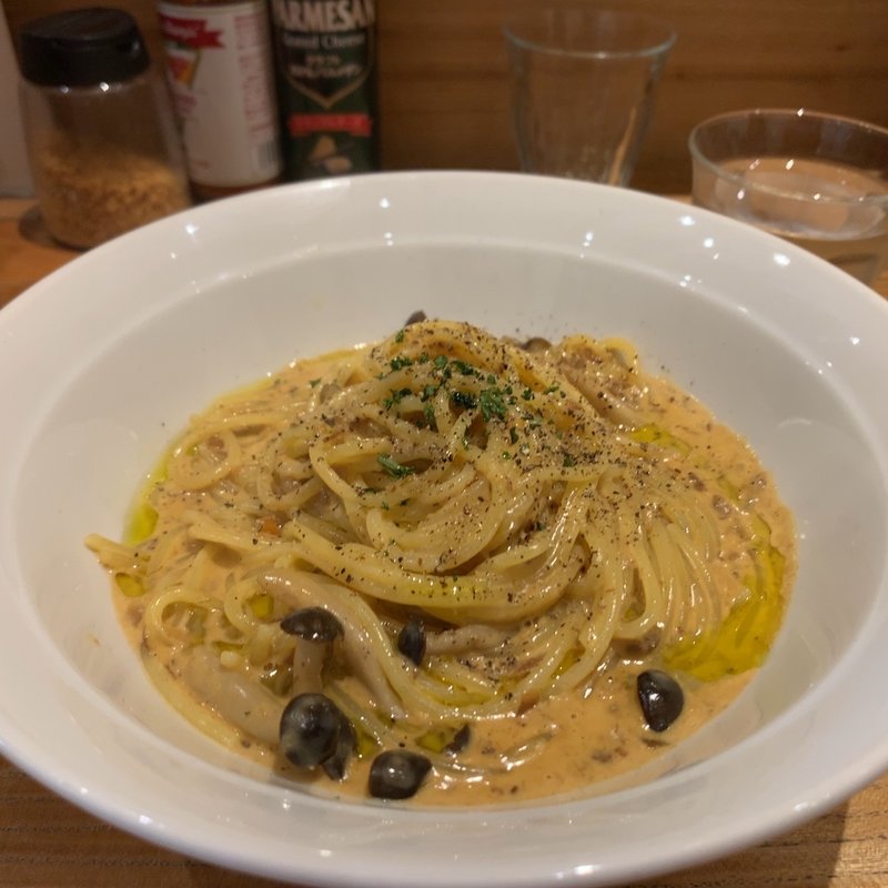 濃厚クリームミートソース(自家製ミートソース ｐｏｔｔｏ 南船場店)